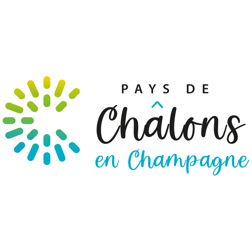 bloc logo PETR, Pays de Châlons-en-Champagne, 2025